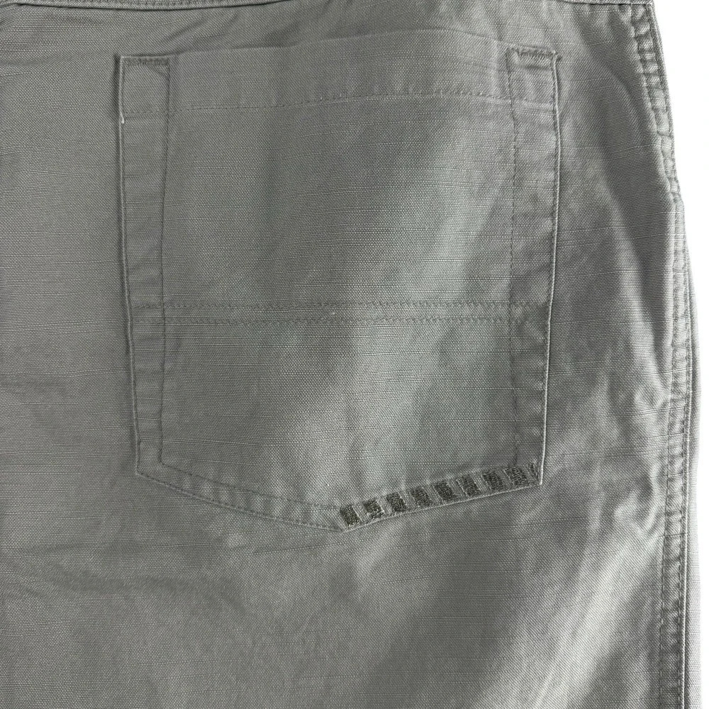 OAKLEY Shorts Mens 38 Khaki Fingerprint 2.8 Loose Fit Y2K Skate Golf 2006 NEW - Picture 12 of 13